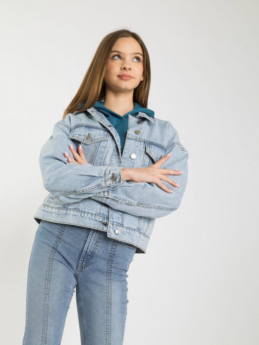 Джинсова куртка Reporter Young Модель 231-0889G-08-000-1 Фото