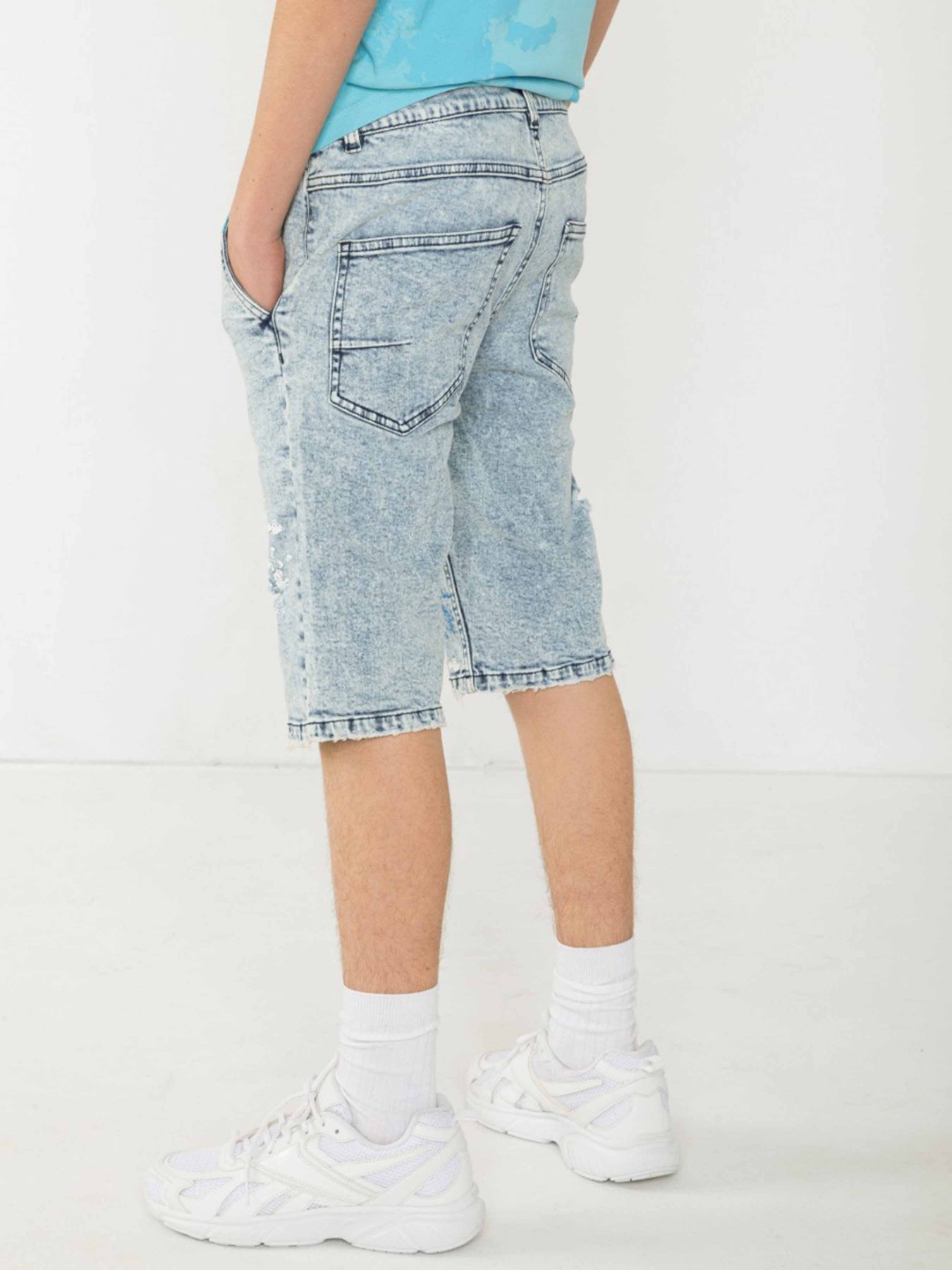 Шорты джинсовые Reporter Young модель 231-0114B-56-000-1 Фото