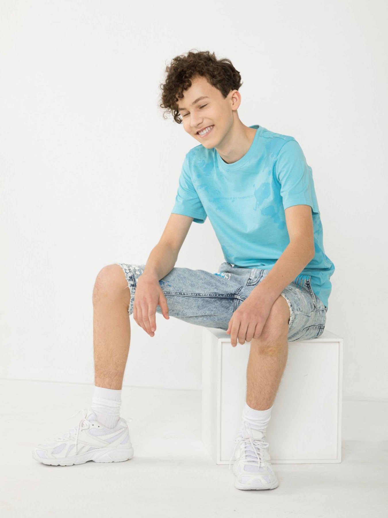 Шорты джинсовые Reporter Young модель 231-0114B-56-000-1 Фото