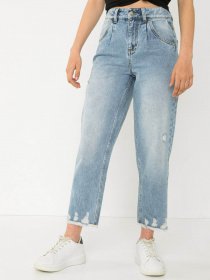 Джинсы мом Reporter Young модель 233-0110G-28-002-1 Фото