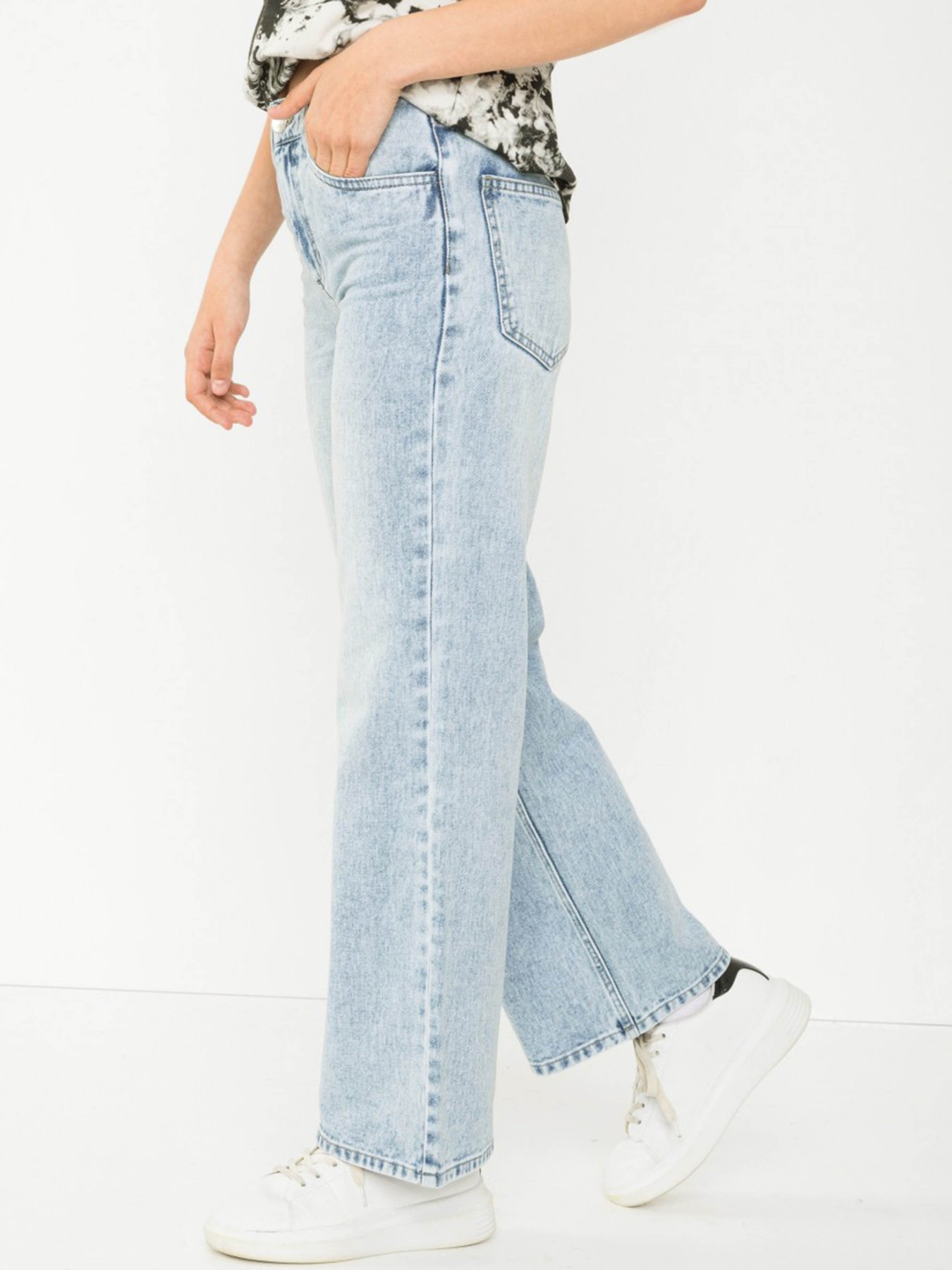 Широкие джинсы Reporter Young модель 233-0110G-29-002-1 Фото