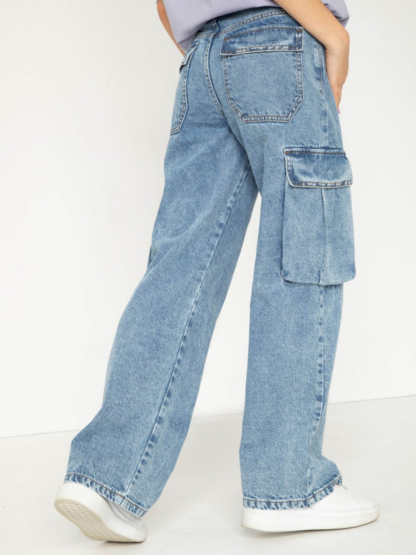 Широкие джинсы Reporter Young модель 233-0110G-31-002-1 Фото