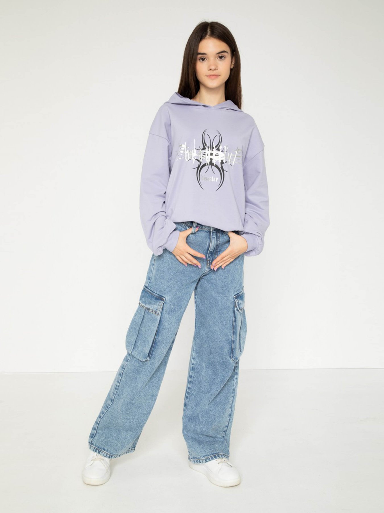 Широкие джинсы Reporter Young модель 233-0110G-31-002-1 Фото