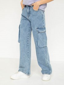 Широкие джинсы Reporter Young модель 233-0110G-31-002-1 Фото