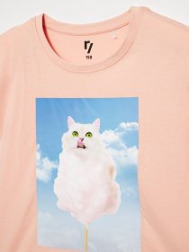 Футболка Reporter Young  Food Is My Mood модель 221-0440G-17-640-1 Фото