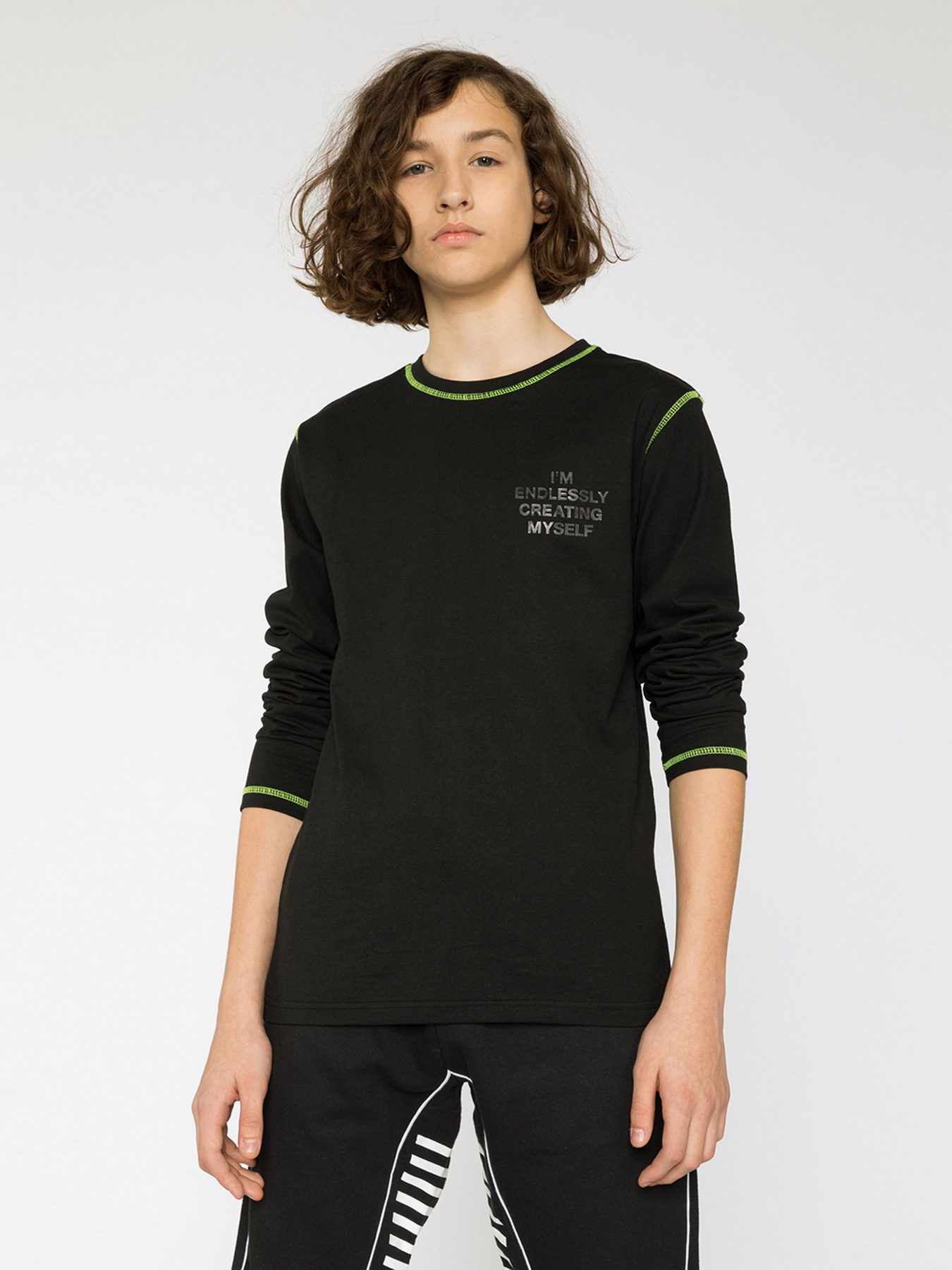 Лонгслив Reporter Young  Rebel Brush модель 221-0442B-23-100-1 Фото