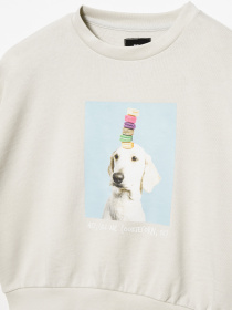 Світшот Reporter Young  Food Is My Mood модель 221-0550G-13-120-1 Фото