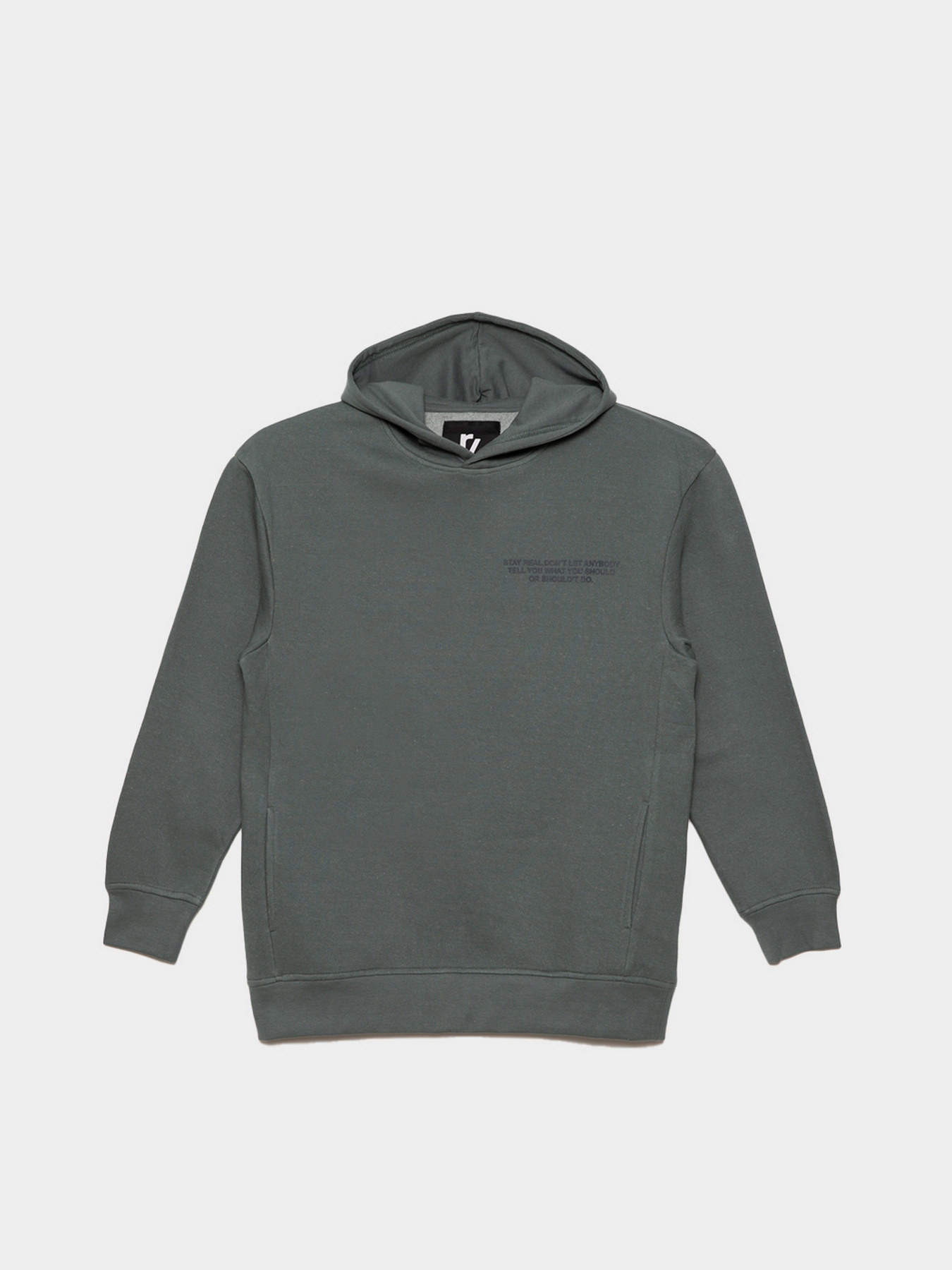 Худи Reporter Young  Think Positive модель 221-0551B-07-180-1 Фото