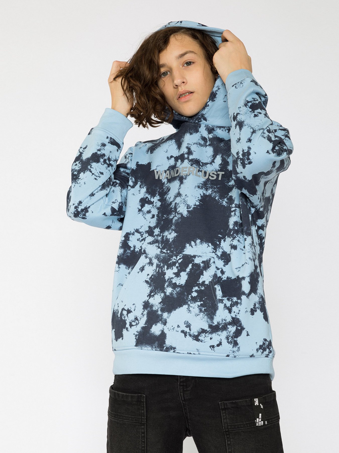 Худи Reporter Young  Blue Ink модель 221-0551B-08-415-1 Фото