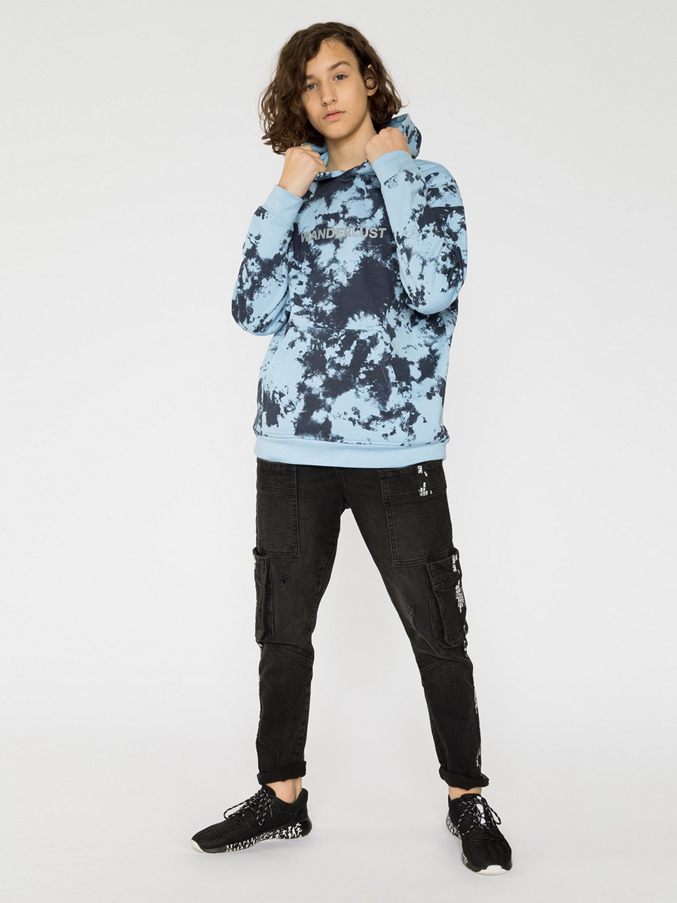 Худи Reporter Young  Blue Ink модель 221-0551B-08-415-1 Фото