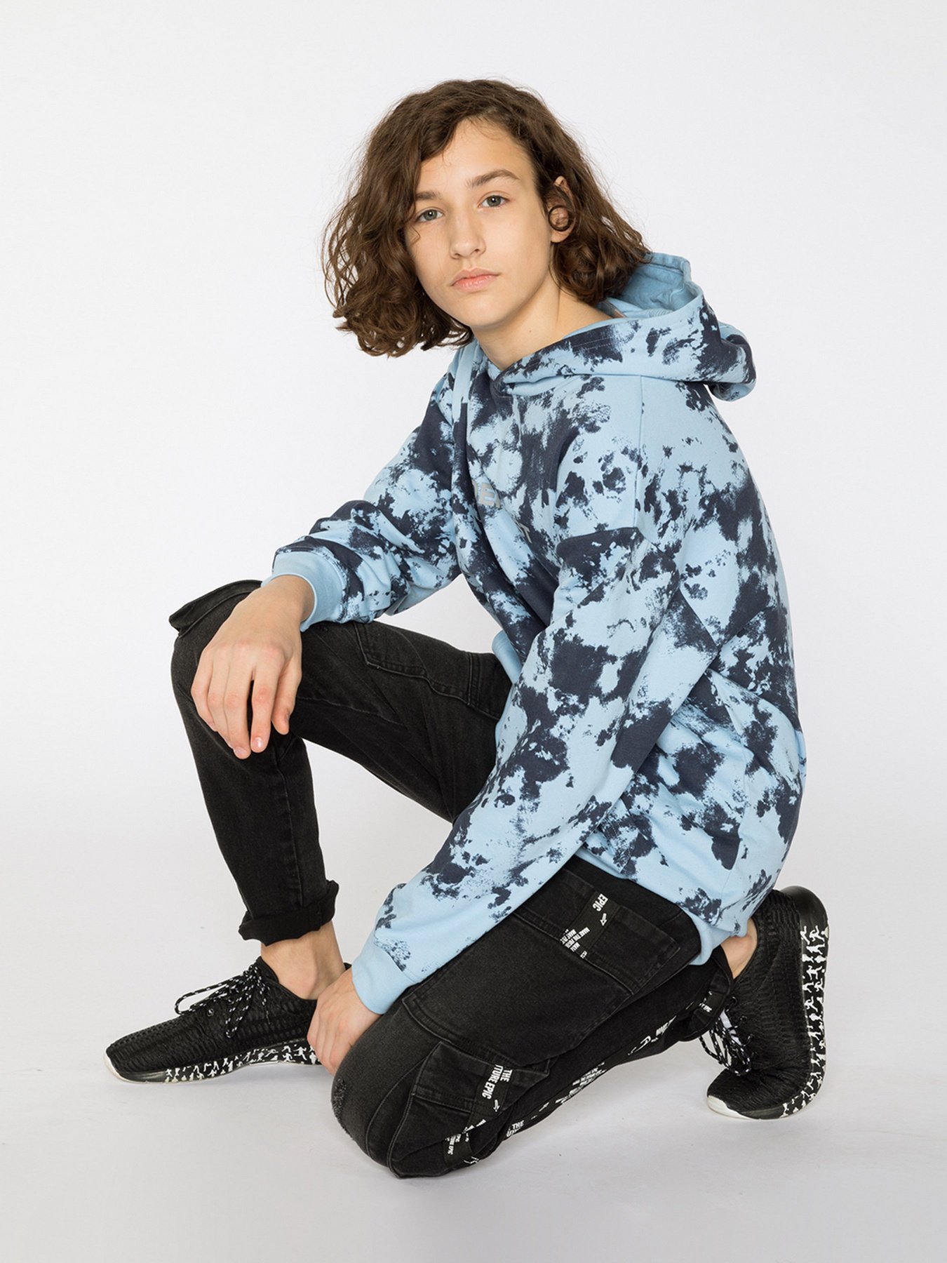 Худи Reporter Young  Blue Ink модель 221-0551B-08-415-1 Фото