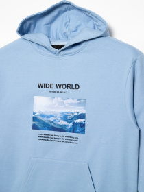 Худи Reporter Young  Wide World модель 221-0551B-09-425-1 Фото