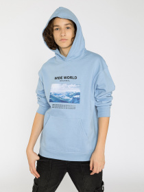 Худи Reporter Young  Wide World модель 221-0551B-09-425-1 Фото
