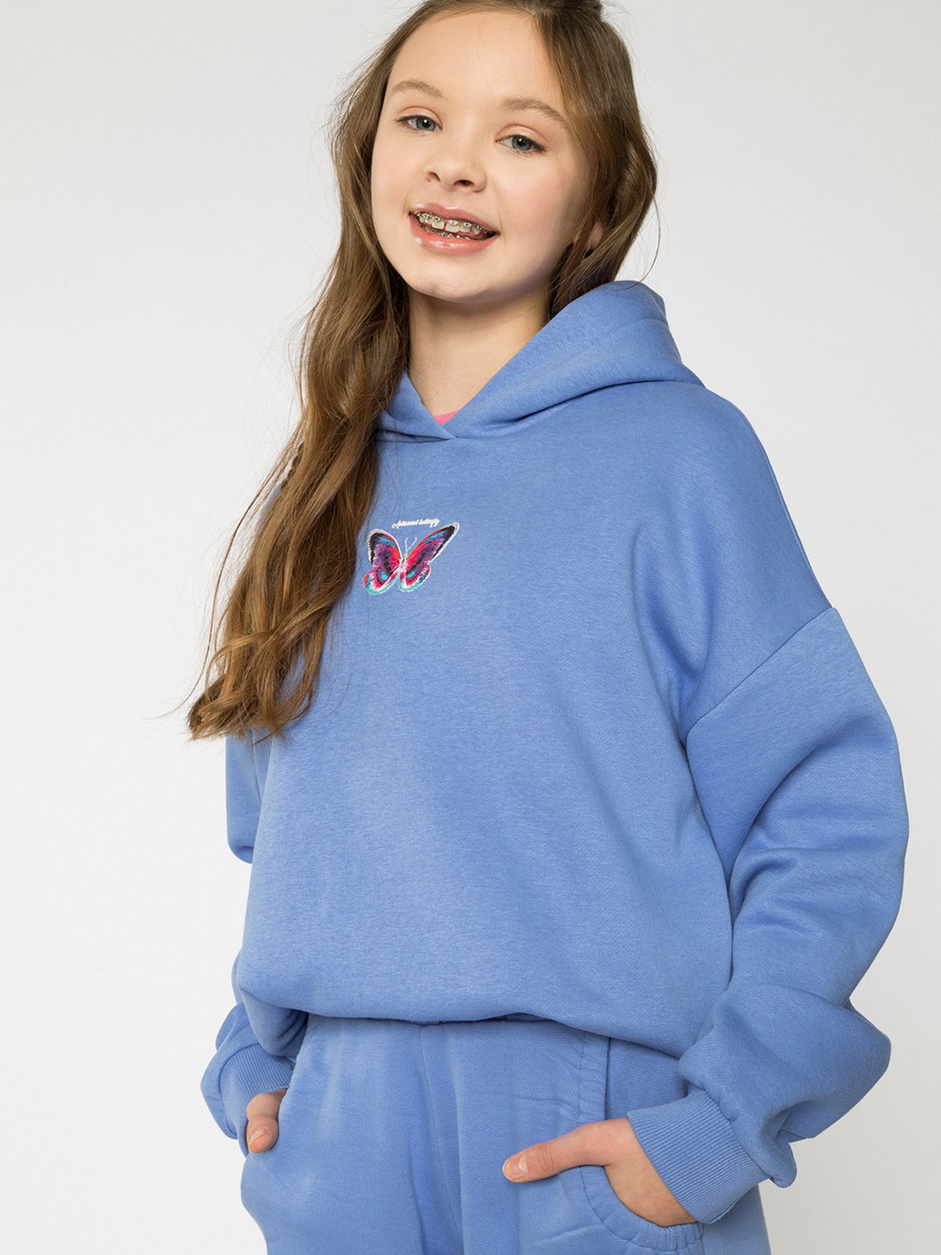 Худи Reporter Young  Antisocial Butterfly модель 221-0551G-15-400-1 Фото