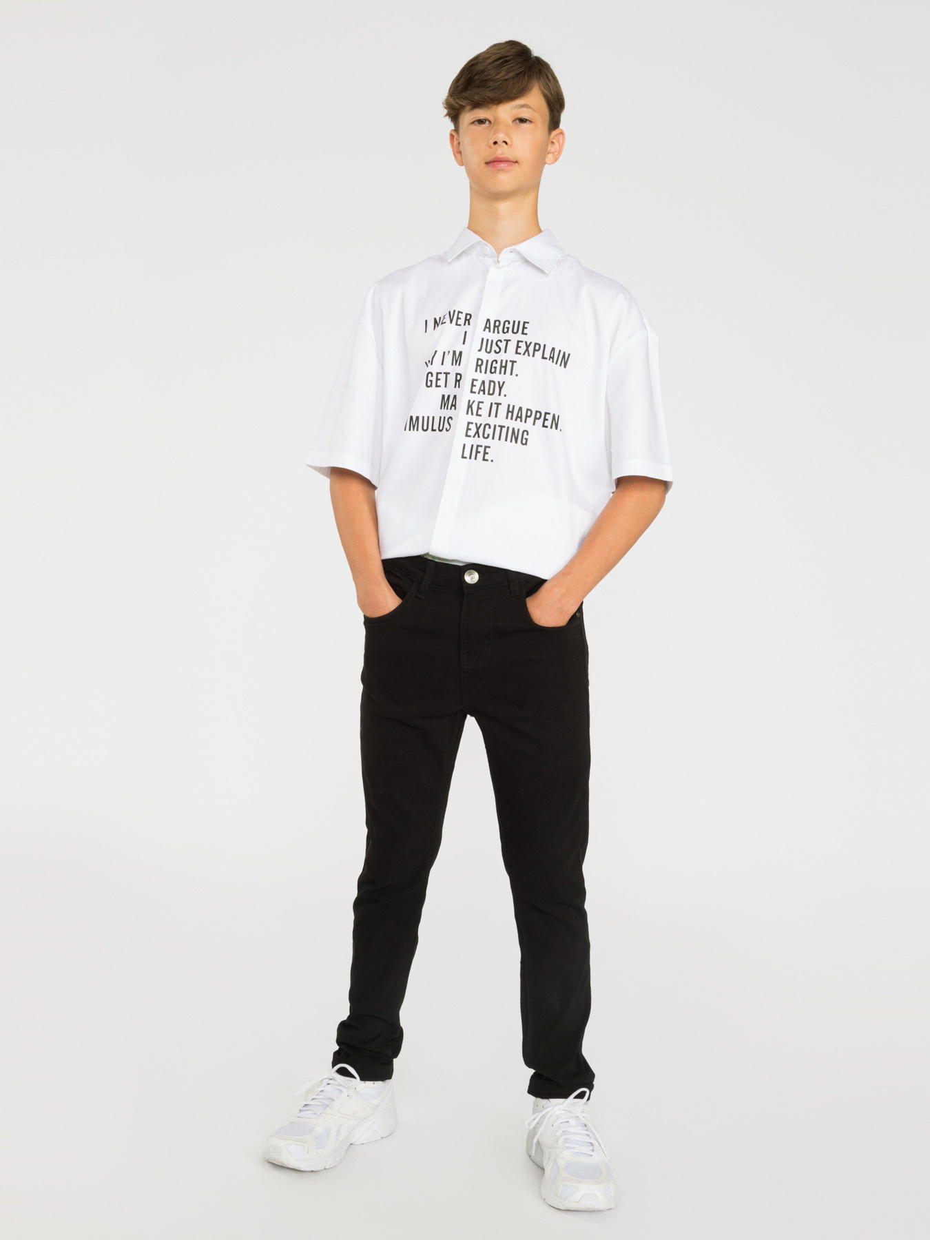 Зауженные джинсы Reporter Young модель 223-0110B-90-100-1 Фото