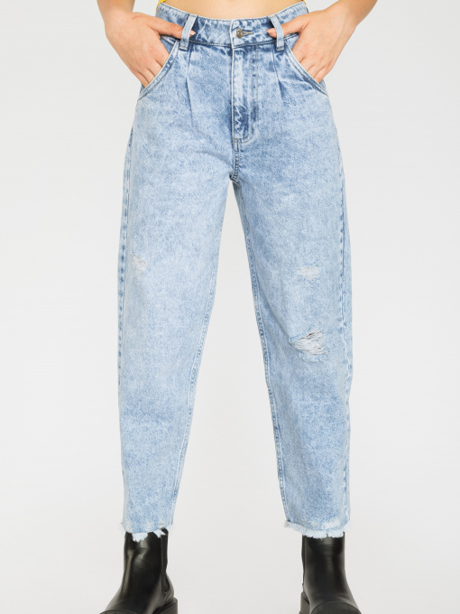 Джинси мом Reporter Young модель 223-0110G-38-002-1 Фото