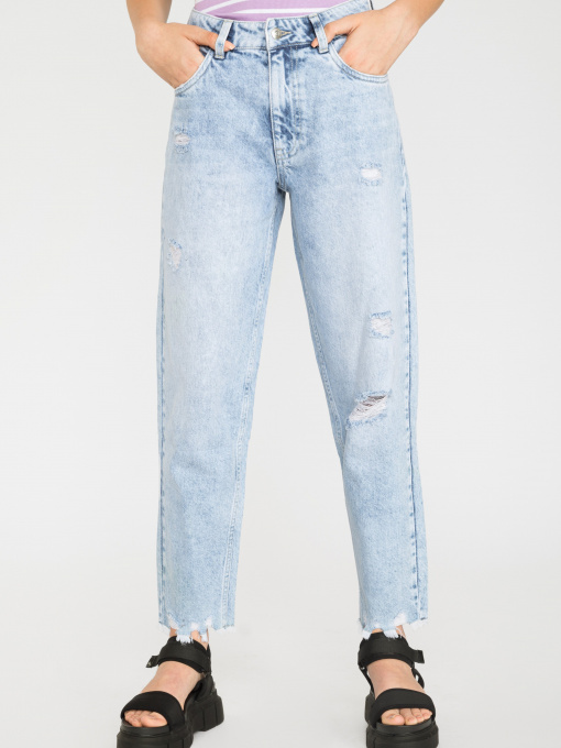 Джинси мом Reporter Young модель 223-0110G-40-000-1 Фото