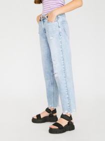 Джинси мом Reporter Young модель 223-0110G-40-000-1 Фото