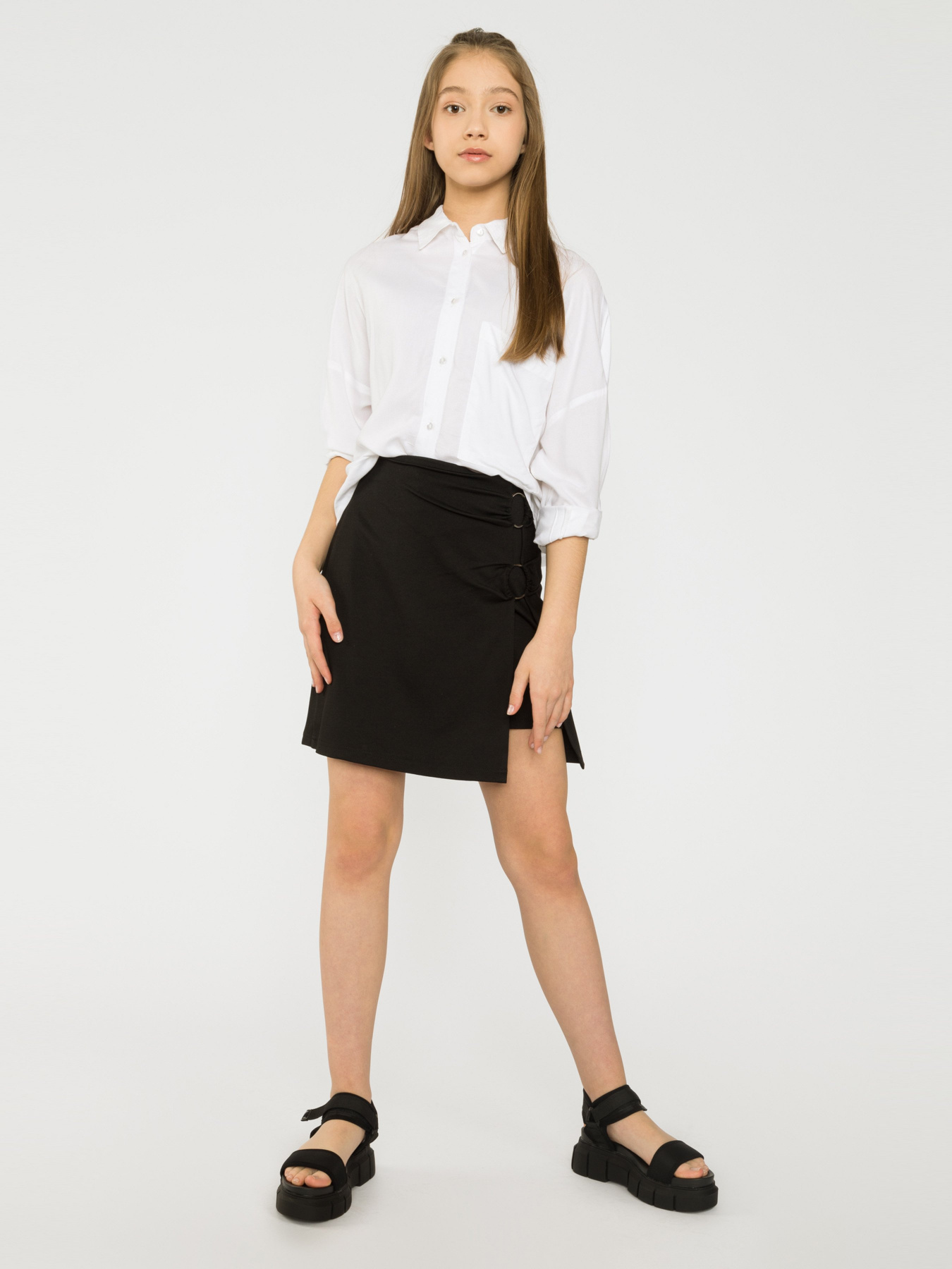 Юбка мини Reporter Young модель 223-0222G-05-100-1 Фото