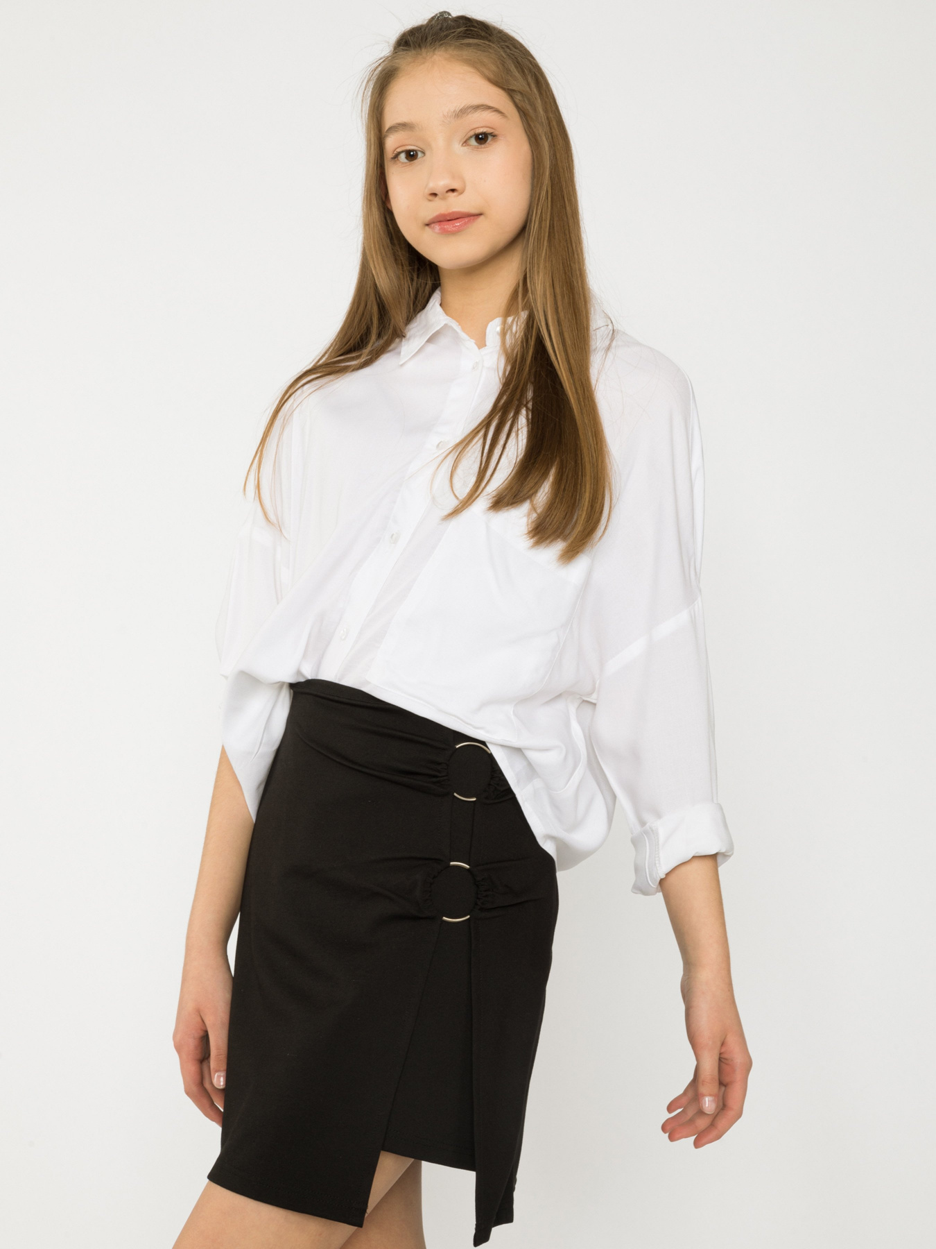 Юбка мини Reporter Young модель 223-0222G-05-100-1 Фото