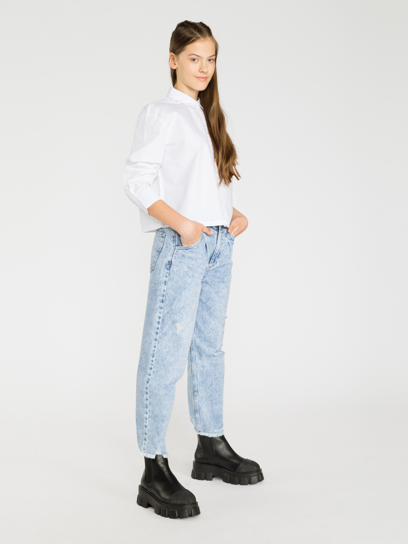 Рубашка Reporter Young модель 223-0331G-02-200-1 Фото