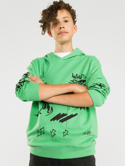 Худи Reporter Young модель 223-0551B-09-500-1 Фото