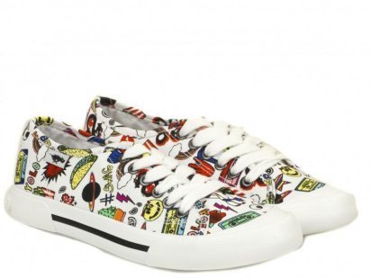 Кеди низькі Rocket Dog модель JUMPINSGI SWAG COTTON WHITE MU — фото - INTERTOP