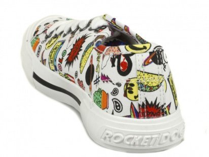 Кеди низькі Rocket Dog модель JUMPINSGI SWAG COTTON WHITE MU — фото 3 - INTERTOP