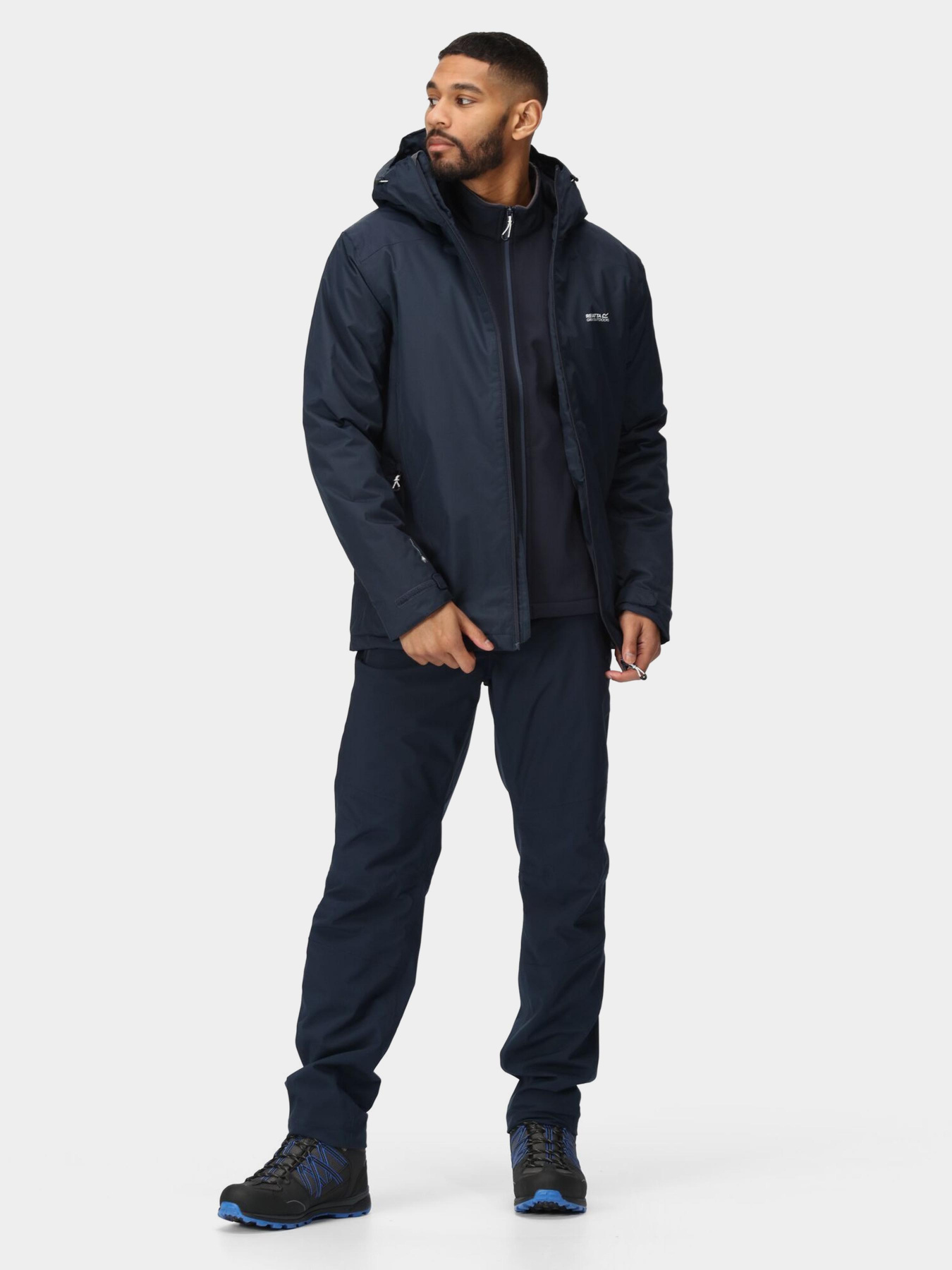 Демісезонна куртка Regatta Thornridge II модель RMP281-540 Темно-синій Фото