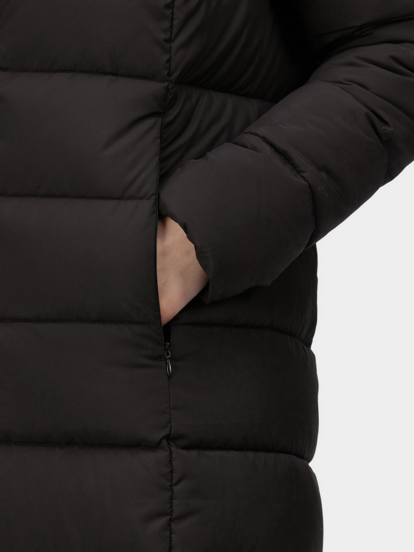 Пальто с утеплителем Regatta Pandia модель RWN196-800 Чорний Фото