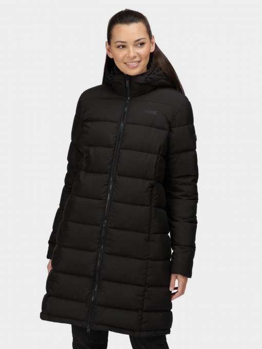 Пальто с утеплителем Regatta Pandia модель RWN196-800 Чорний Фото