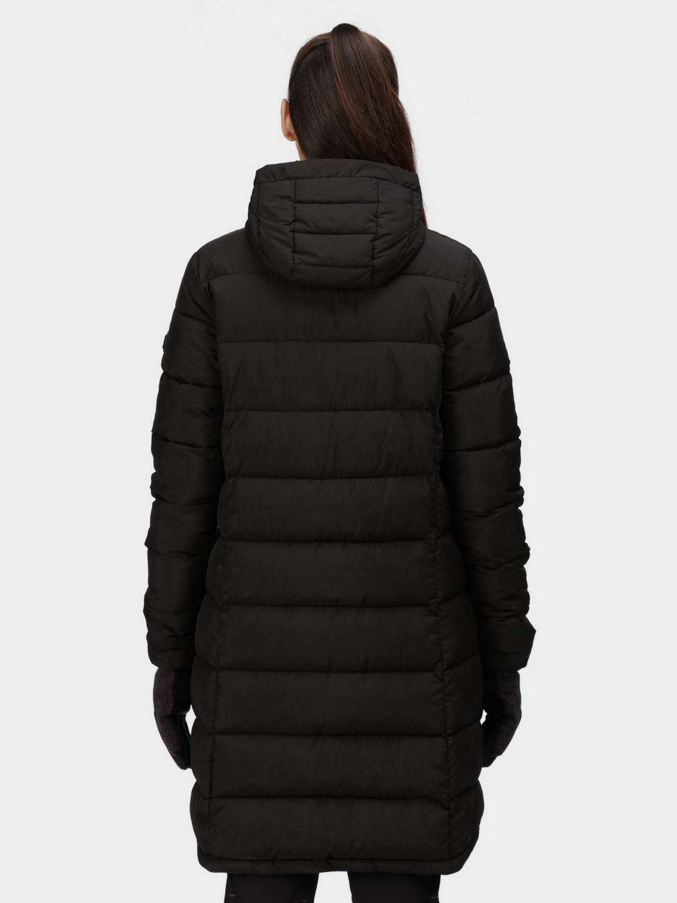 Пальто з утеплювачем Regatta Pandia модель RWN196-800 Чорний Фото