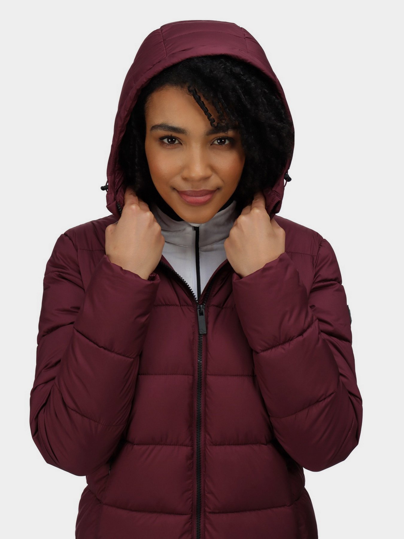 Пальто с утеплителем Regatta Pandia модель RWN196-909 Бордовий Фото