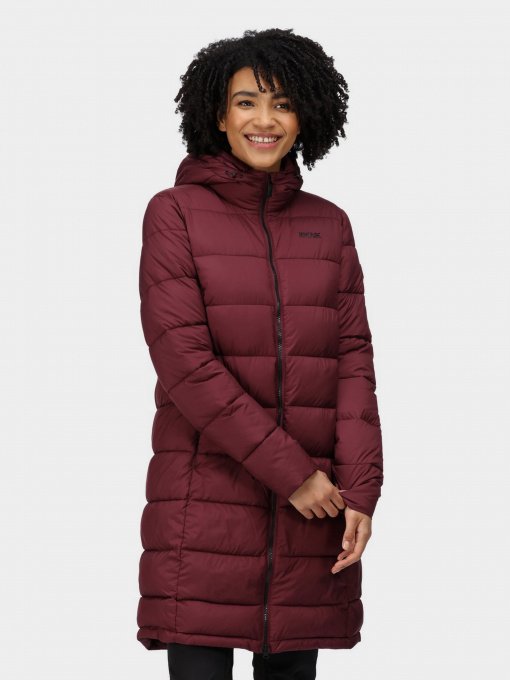 Пальто с утеплителем Regatta Pandia модель RWN196-909 Бордовий Фото