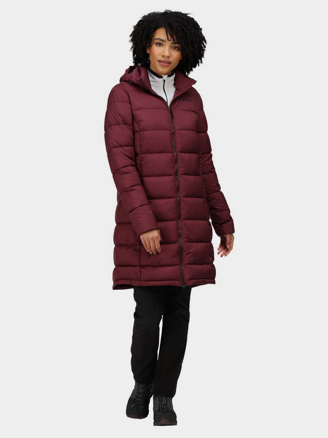 Пальто з утеплювачем Regatta Pandia модель RWN196-909 Бордовий Фото