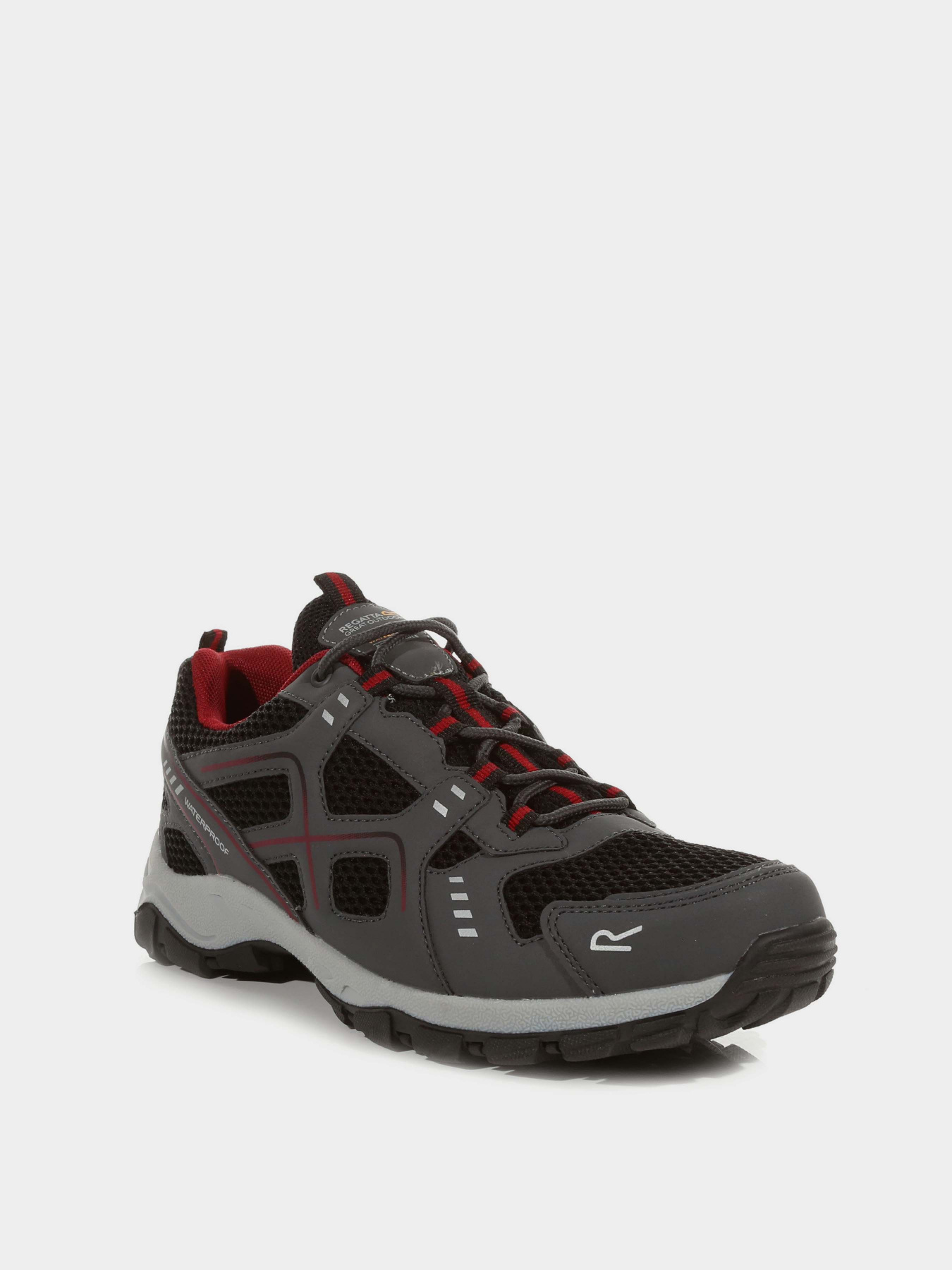 Черевики Regatta модель RMF785-KAR Сірий, червоний Фото