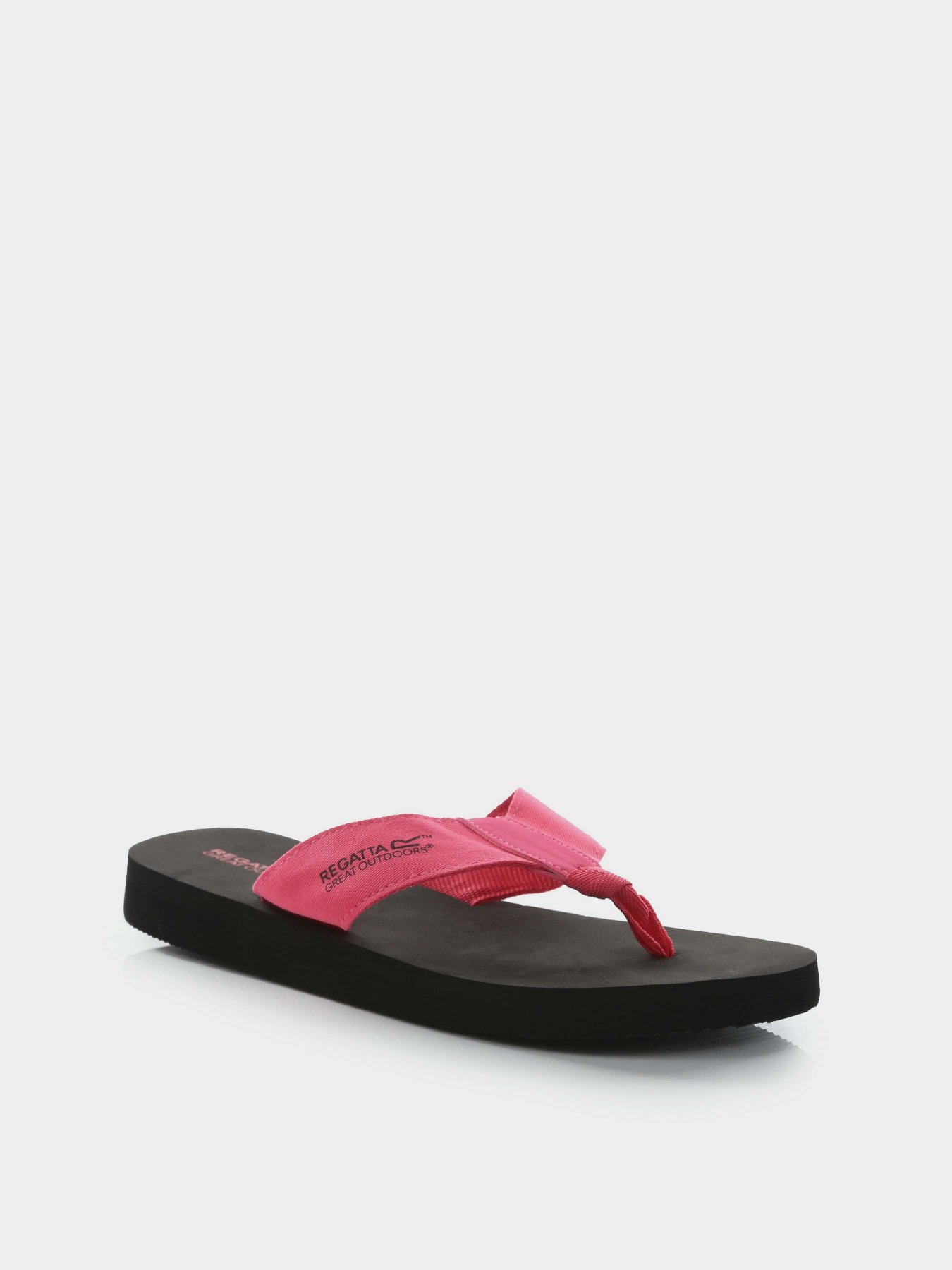 Вьетнамки Regatta модель RWF568-GHD Чорний, рожевий Фото