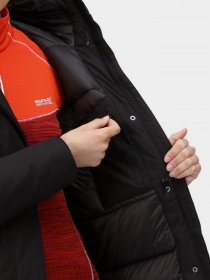 Пальто с утеплителем Regatta Womens Yewbank модель RWP340-800 Чорний Фото