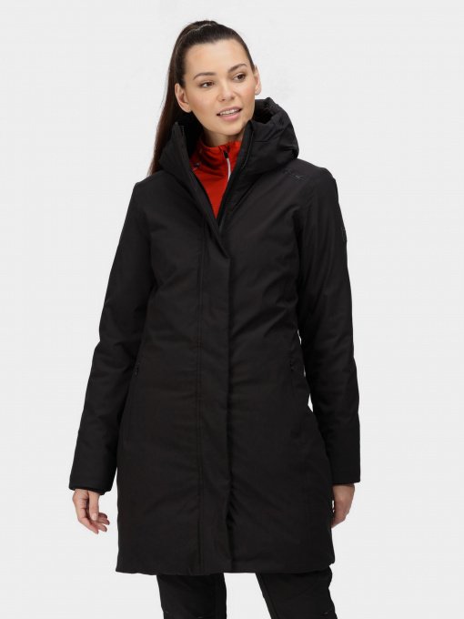 Пальто з утеплювачем Regatta Womens Yewbank модель RWP340-800 Чорний Фото