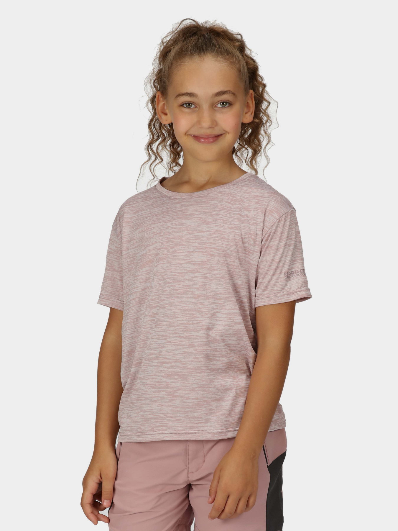 Футболка Regatta Kids Fingal Модель RKT134-MUM Рожевий Фото