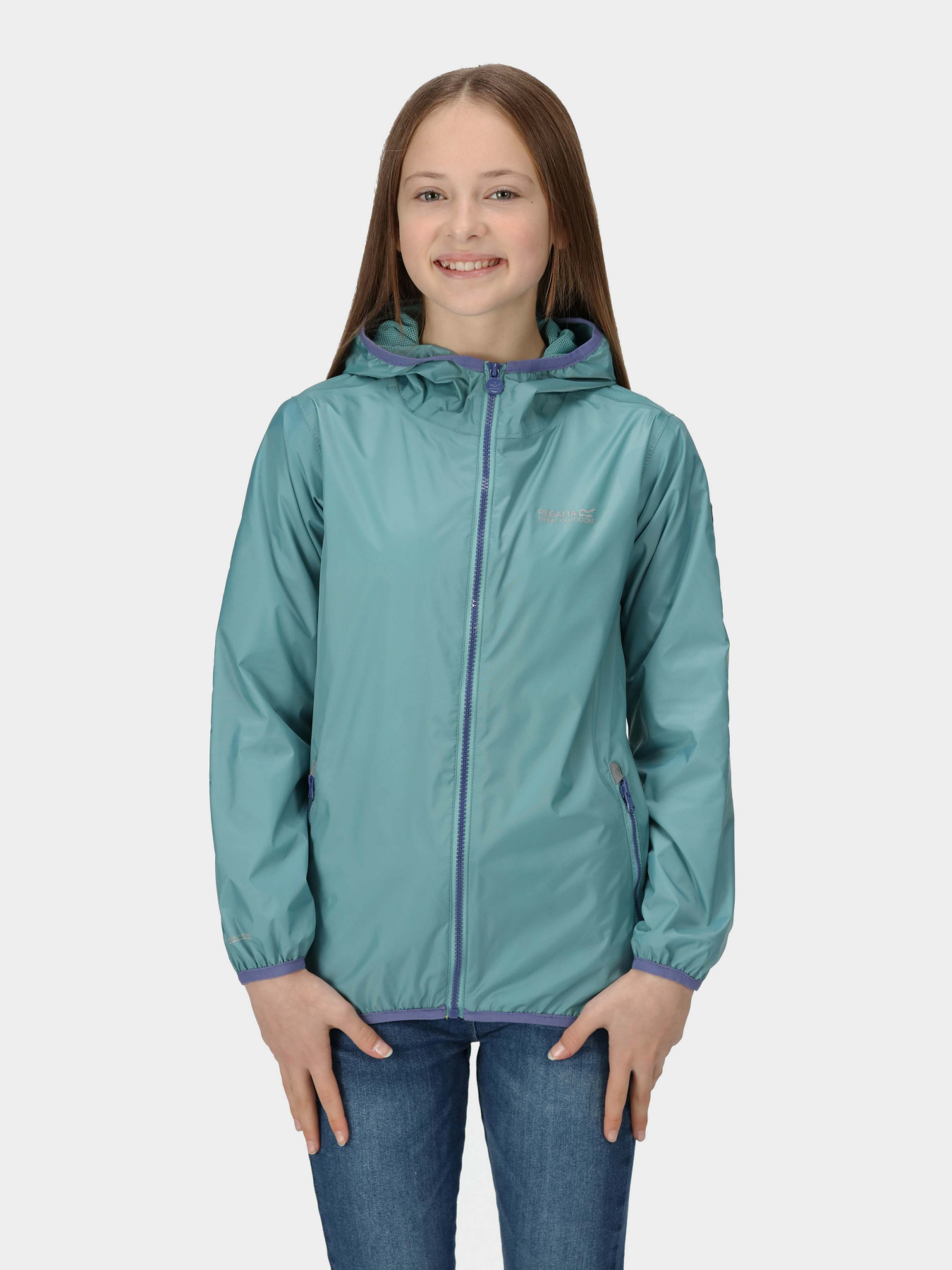 Вітровка Regatta Lever II модель RKW164-GHG Бірюзовий Фото
