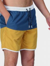 Шорты для плавания Regatta Benicio Swimshort модель RMM024-DAE Синій, бежевий Фото