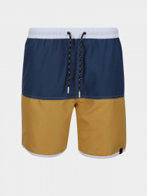 Шорти для плавання Regatta Benicio Swimshort модель RMM024-DAE Синій, бежевий Фото
