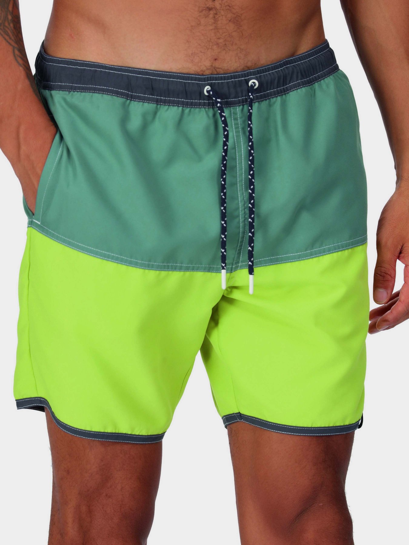 Шорты для плавания Regatta Benicio модель RMM024-N1U Синій, зелений Фото