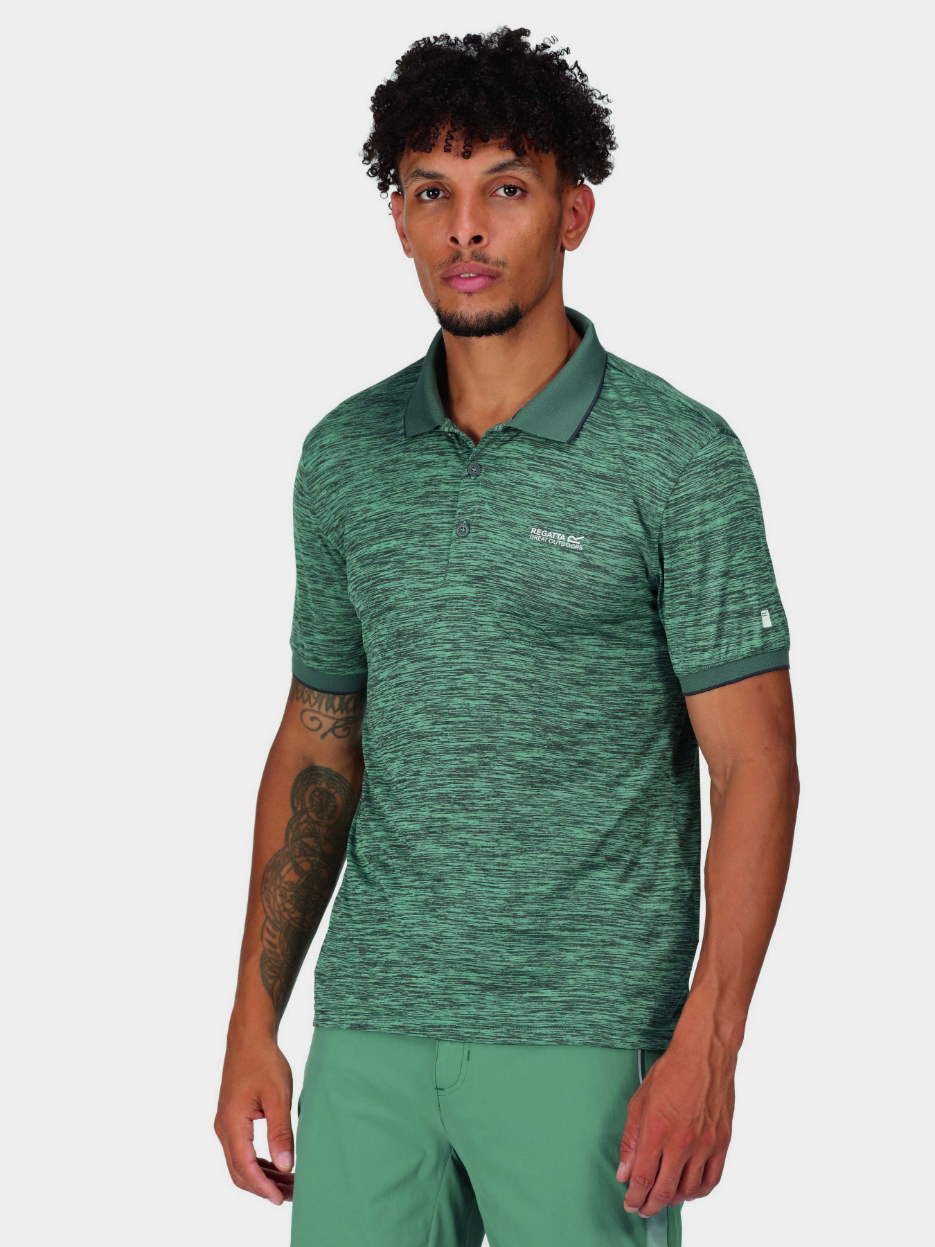 Поло Regatta Remex II модель RMT186-G79 Бірюзовий Фото