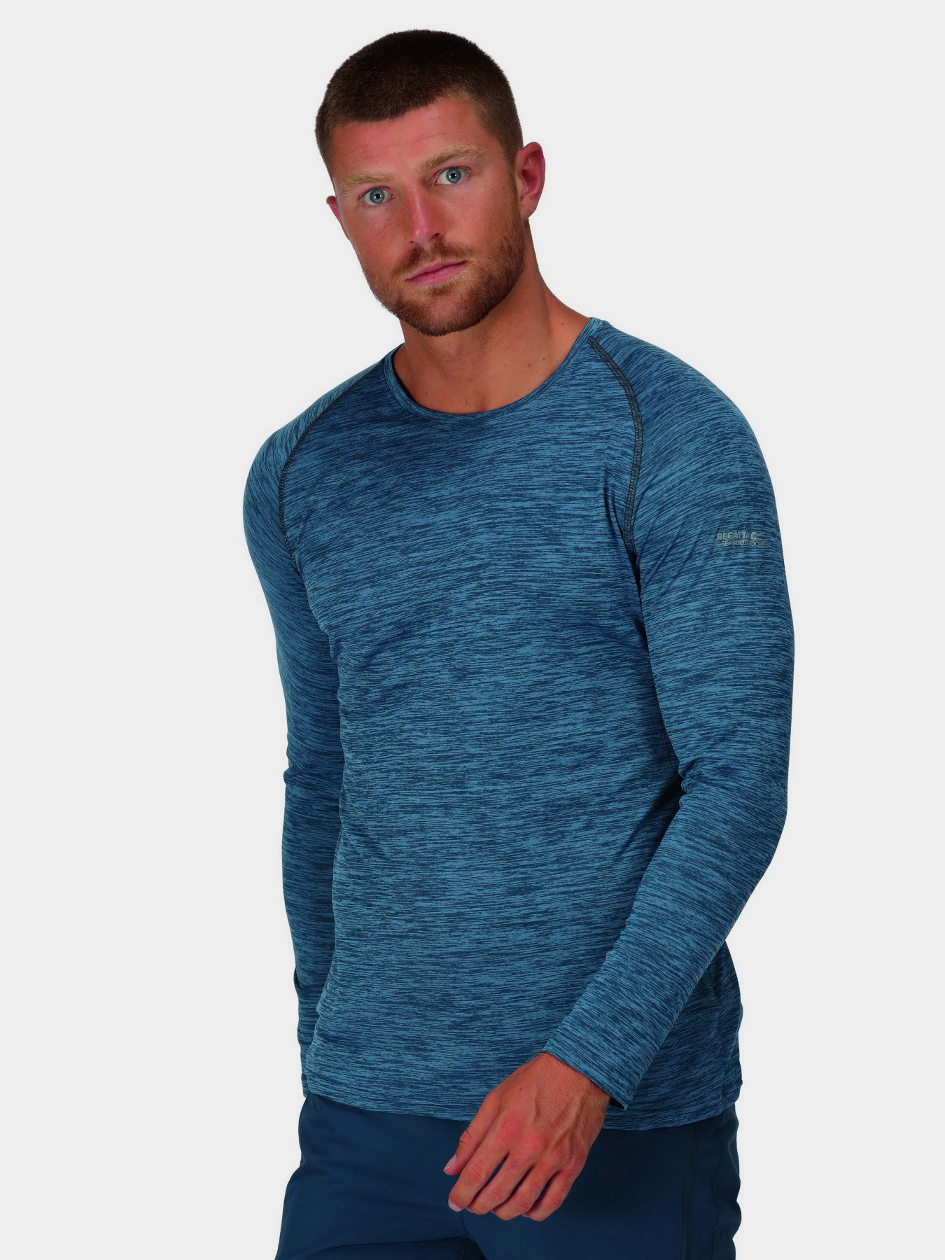 Лонгслив Regatta модель RMT242-68E Синій Фото