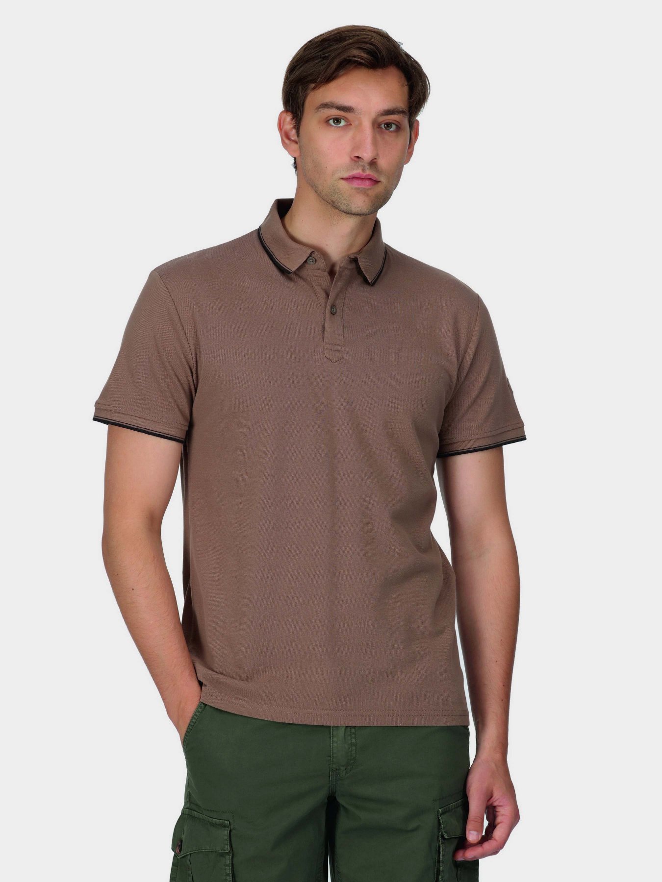 Поло Regatta модель RMT248-1VM Коричневий Фото