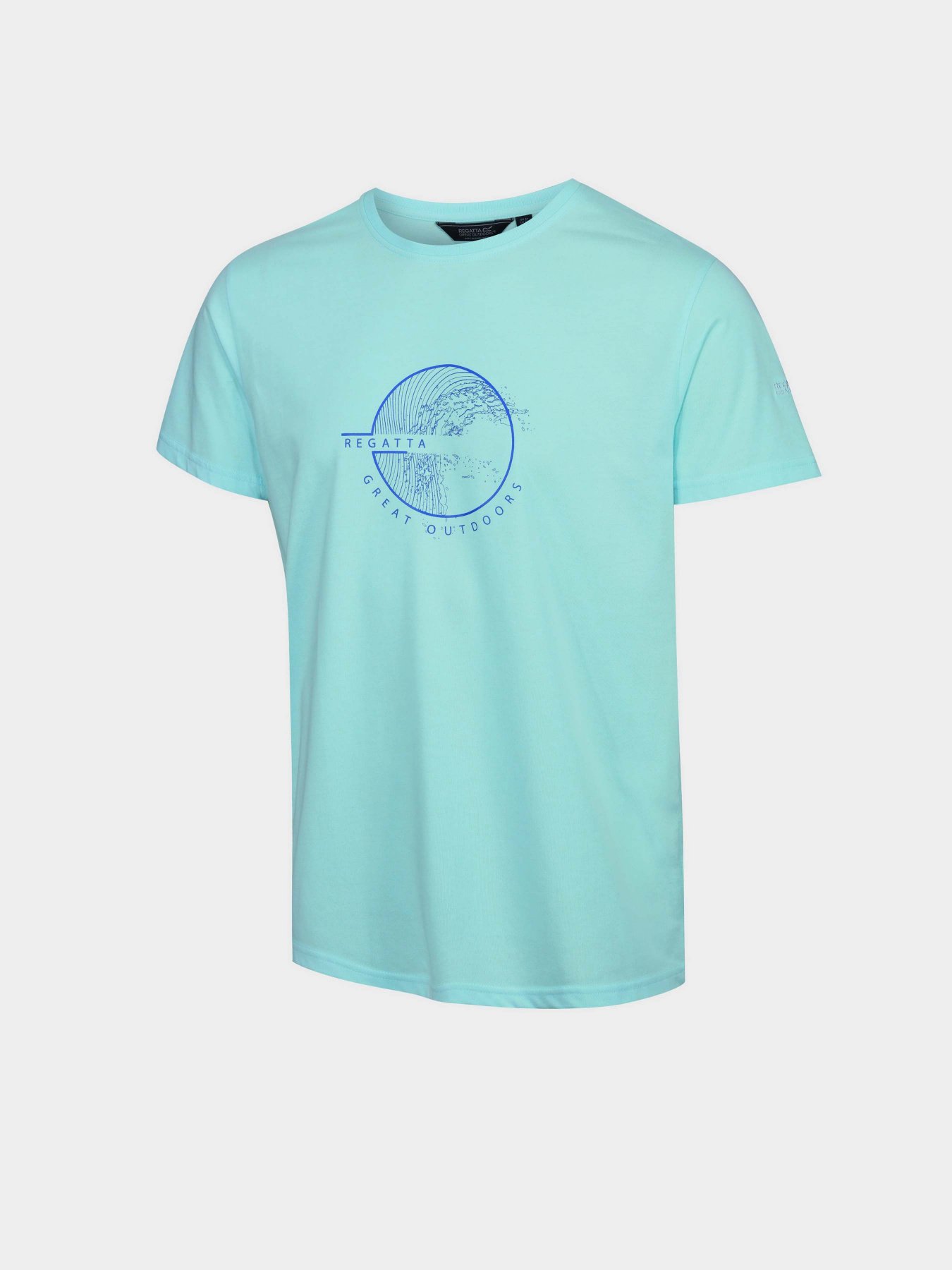 Футболка Regatta Cline VII модель RMT263-1QC Блакитний Фото
