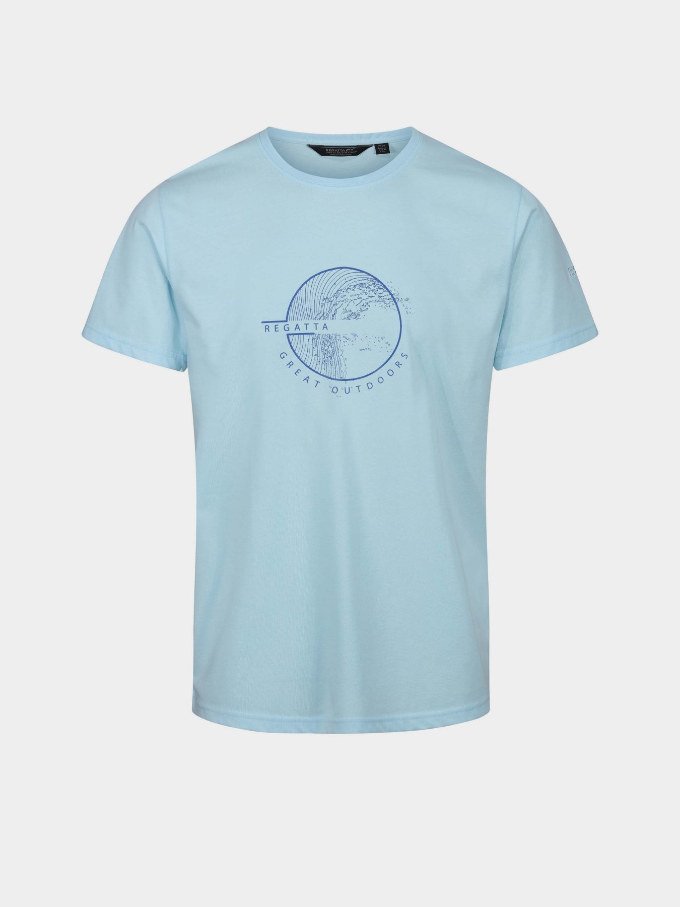 Футболка Regatta Cline VII модель RMT263-1QC Блакитний Футболка Regatta Cline VII модель RMT263-1QC Блакитний Фото