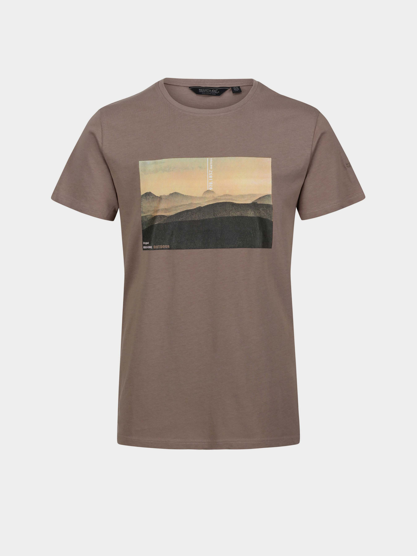 Футболка Regatta Cline VII модель RMT263-1VM Коричневий Футболка Regatta Cline VII модель RMT263-1VM Коричневий Фото